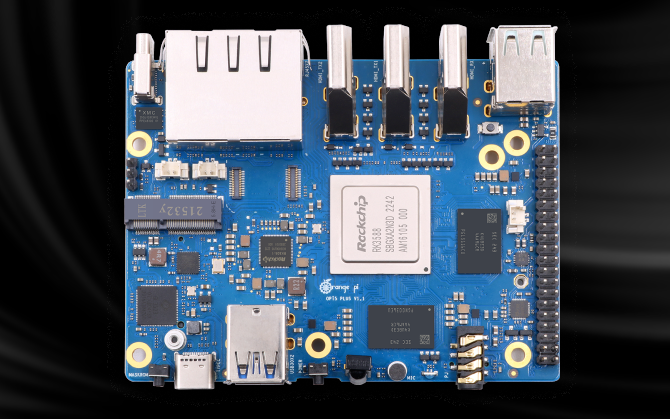 Orange Pi 5 Plus – the manufacturer’s latest SBC will receive up to 16 GB of RAM and a double 2.5-gigabit Ethernet port