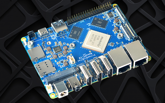 FriendlyELEC NanoPC-T6 - komputer płytkowy z procesorem Rockchip RK3588, slotem microSIM oraz złączem mini PCIe [2]