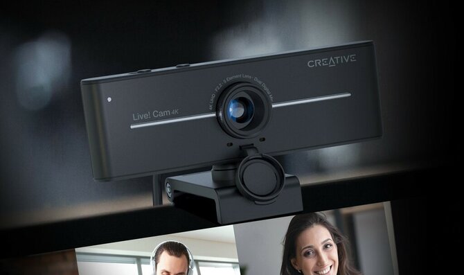 Creative Live! Cam Sync 4K - kamerka internetowa skierowana nie tylko w wideokonferencje, ale także w streaming [1]