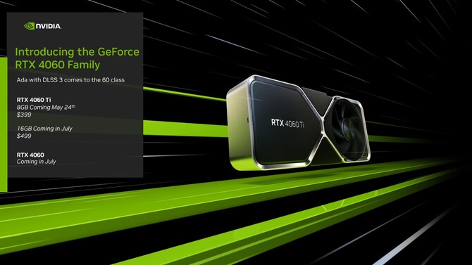 NVIDIA GeForce RTX 4060 Ti 16 GB, GeForce RTX 4060 Ti 8 GB oraz GeForce RTX 4060 - specyfikacja oraz ceny kart graficznych [9]