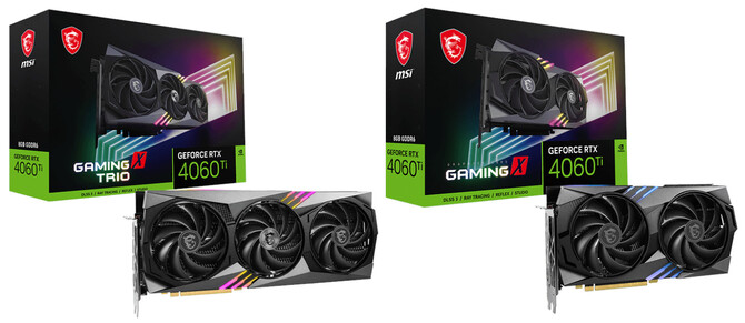 NVIDIA GeForce RTX 4060 Ti - zaprezentowano modele niereferencyjne. Na liście propozycje od firm MSI, Palit czy ASUS [2]