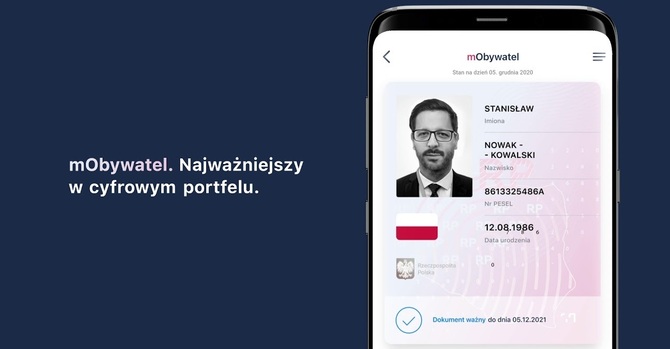 mDowód przedstawiony na Twitterze. Tak będzie wyglądało okazanie tożsamości w mObywatelu 2.0 [1]