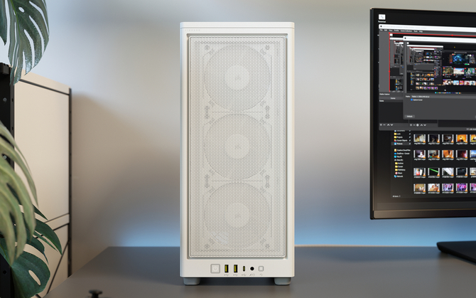 Corsair 2000D - nowa seria obudów Mini-ITX o formacie SFF. Zaoferuje sporo opcji chłodzenia oraz przewiewną siatkę [2]