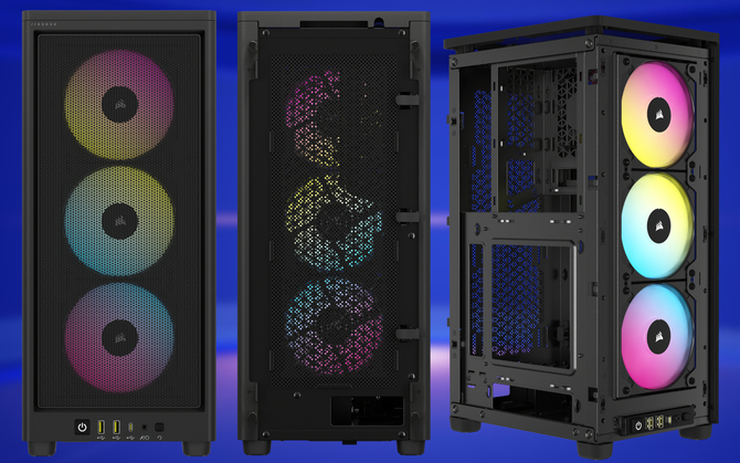 Corsair 2000D - nowa seria obudów Mini-ITX o formacie SFF. Zaoferuje sporo opcji chłodzenia oraz przewiewną siatkę [3]