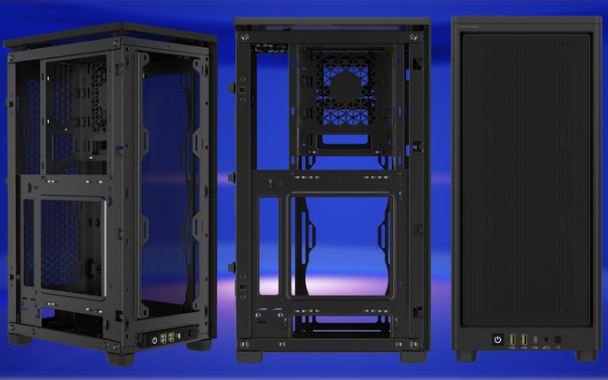 Corsair 2000D - nowa seria obudów Mini-ITX o formacie SFF. Zaoferuje sporo opcji chłodzenia oraz przewiewną siatkę [5]