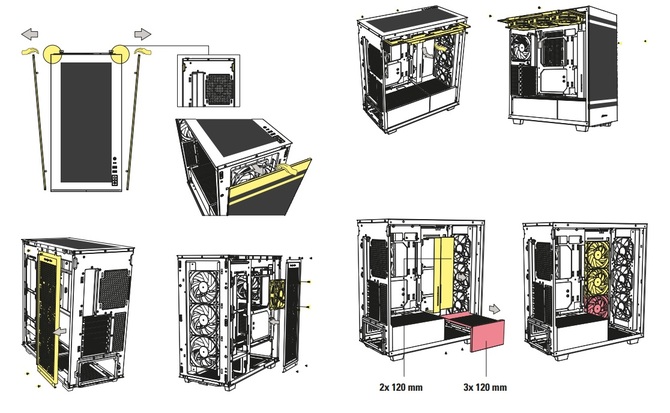 Sharkoon Rebel C50 - a modular ATX case with an omnidirectional grid and a lot of customization options [5]