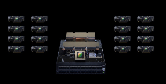 NVIDIA DGX GH200 - zapowiedziano platformę komputerową w pełni korzystającą z zalet superchipów Grace Hopper [4]