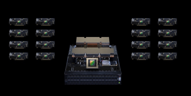 NVIDIA DGX GH200 - zapowiedziano platformę komputerową w pełni korzystającą z zalet superchipów Grace Hopper [4]