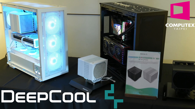 DeepCool prezentuje nowości na targach Computex 2023: nowe zasilacze, chłodzenia procesorów i w pełni modularna obudowa PC [1]