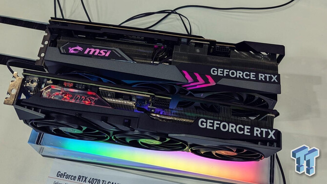 MSI zaprezentowało szereg nowości w zakresie chłodzenia układów graficznych, w tym cieńsze modele z serii GeForce RTX 4000 [7]