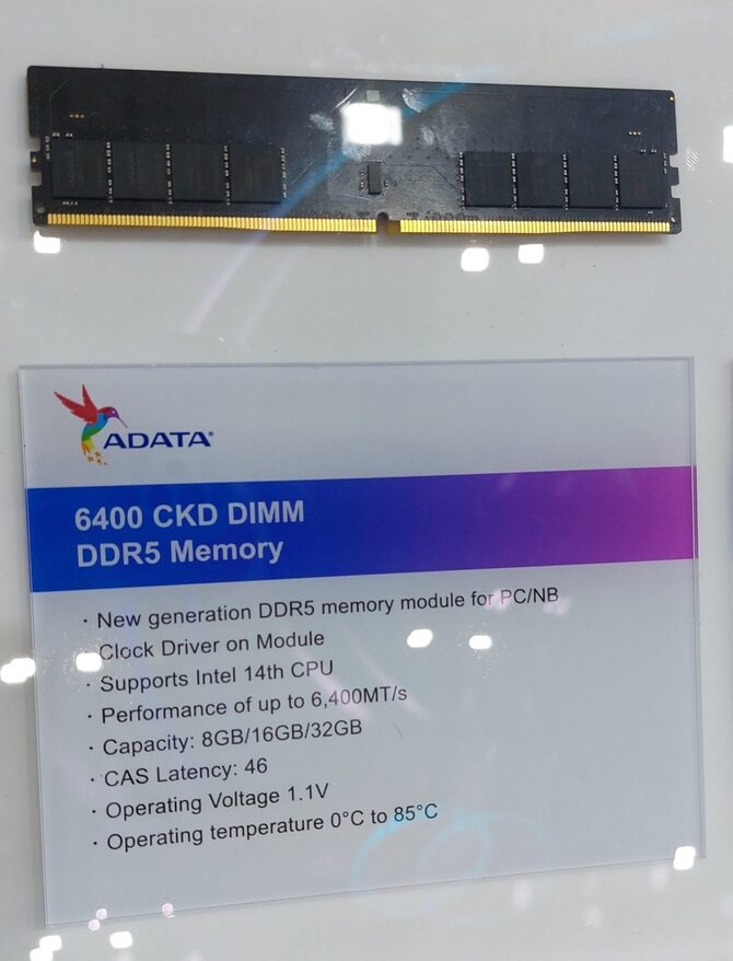 Procesory Intel Core 14. generacji Raptor Lake Refresh mogą wspierać domyślnie jeszcze szybszą pamięć RAM DDR5 [2]