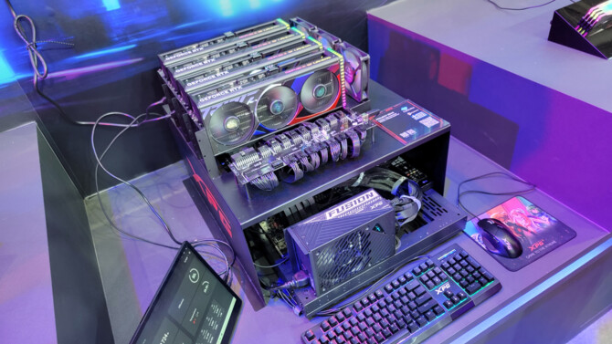 XPG Fusion 1600 Titanium - zaprezentowano zasilacz, który może obsłużyć cztery karty NVIDIA GeForce RTX 4090 równocześnie [2]