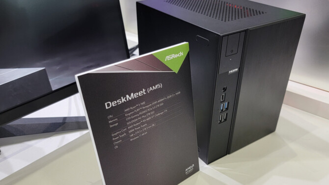 ASRock DeskMeet i DeskSlim - zaprezentowano zestawy PC, które są kompromisem pomiędzy wydajnością, a niewielkimi rozmiarami [1]