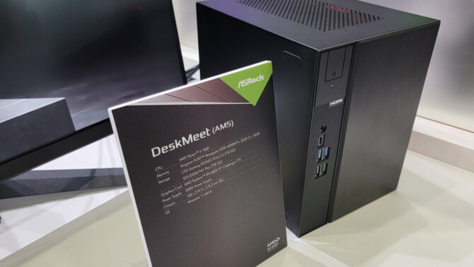 ASRock DeskMeet i DeskSlim - zaprezentowano zestawy PC, które są kompromisem pomiędzy wydajnością, a niewielkimi rozmiarami [1]
