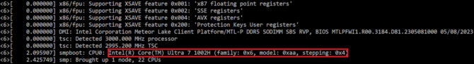 Intel Core Ultra 7 1002H - wyciekły informacje na temat nowego procesora mobilnego z rodziny Meteor Lake [2]