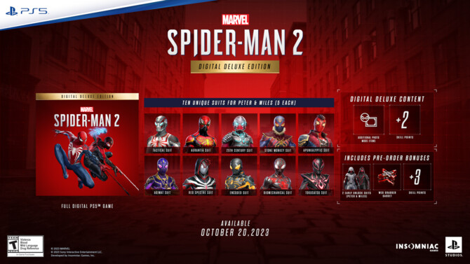 Marvel's Spider-Man 2 zadebiutuje w październiku, ponadto poznaliśmy zawartość edycji kolekcjonerskiej [4]