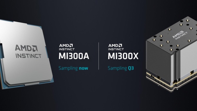 AMD Instinct MI300A oraz Instinct MI300X - akceleratory graficzne CDNA 3 z maksymalnie 192 GB pamięci HBM3 [7]