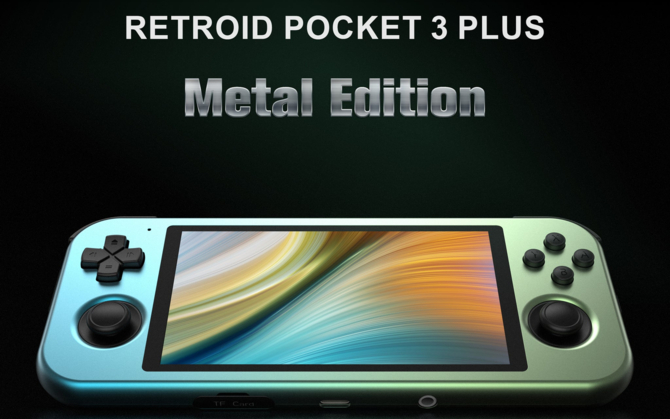 Retroid Pocket 3+ Metal Edition - odświeżona wersja handhelda doczekała się kilku usprawnień, które zadowolą niejedną osobę [1]