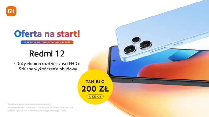 Redmi 12 debiutuje w Polsce. W tej cenie i konfiguracji zanosi się nam na rozchwytywanego budżetowca [1]