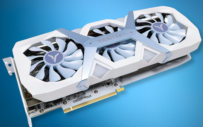 Yeston GeForce RTX 4060 Ti Game ACE - zaprezentowano kartę graficzną z białym PCB i całkiem atrakcyjnym designem [4]