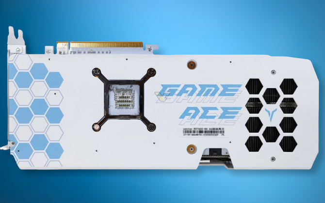 Yeston GeForce RTX 4060 Ti Game ACE - zaprezentowano kartę graficzną z białym PCB i całkiem atrakcyjnym designem [5]