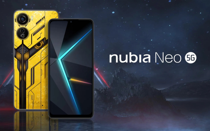 Nubia Neo 5G – the manufacturer presented a budget gaming smartphone with a very unusual processor