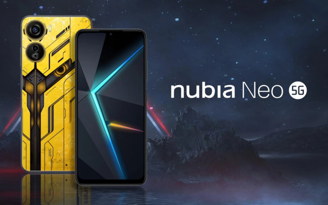 Nubia Neo 5G – producătorul a prezentat un smartphone de gaming cu un procesor foarte neobișnuit