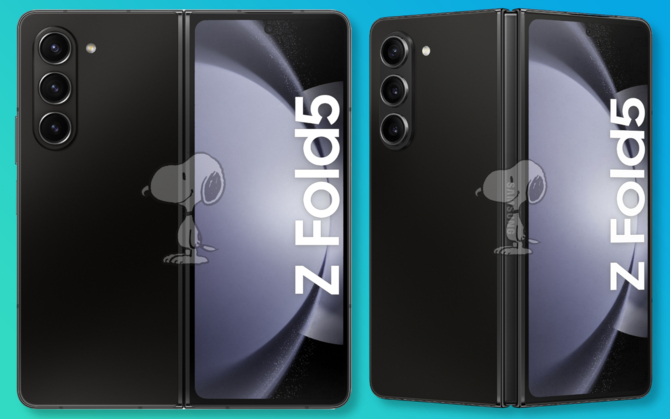 Samsung Galaxy Z Fold5 - do sieci wyciekły kolejne rendery wraz z poprawioną specyfikacją urządzenia [4]