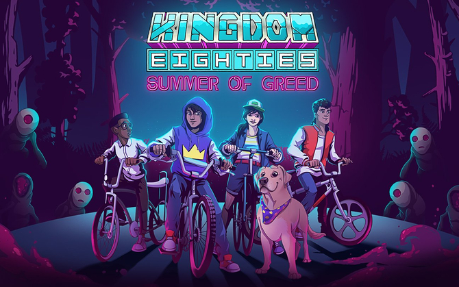 Kingdom Eighties: Summer of Greed - debiutuje klimatyczna gra retro, w której walczymy z potworami jadąc na rowerze [1]