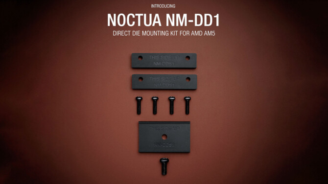 Noctua NM-DD1 - zaprezentowano zestaw montażowy chłodzenia dla oskalpowanych procesorów [1]
