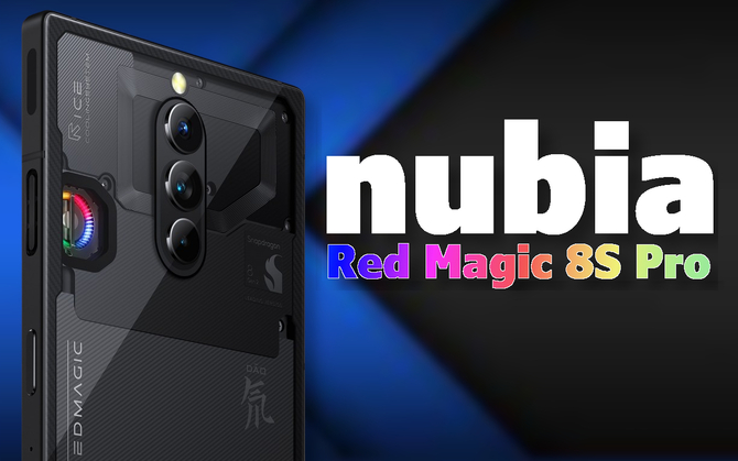 Red Magic 8S Pro - oficjalne rendery smartfona z podkręconym układem Snapdragon 8 Gen 2 oraz ogromną ilością pamięci RAM [1]