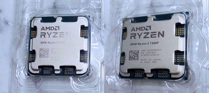 AMD Ryzen 5 7500F - nadchodzi budżetowy 6-rdzeniowy procesor Zen 4 bez zintegrowanego układu graficznego [3]