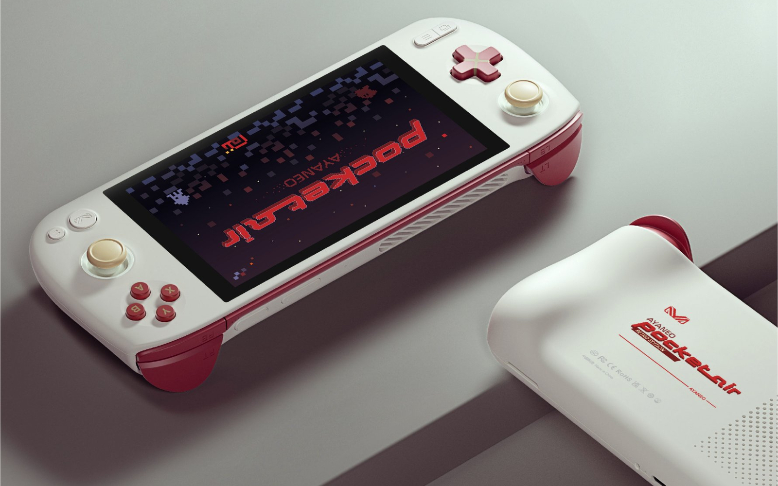 AYANEO Pocket Air Retro Edition gamingowy handheld z ekranem AMOLED