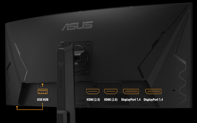 ASUS TUF Gaming VG34VQL3A - 34-calowy zakrzywiony monitor UWQHD dla graczy z odświeżaniem 180 Hz [5]