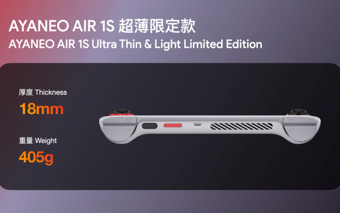 AYANEO Air 1S Ultra Thin & Light - lekka niczym piórko konsola z AMD Ryzen 7 7840U oraz 32 GB RAM [2]