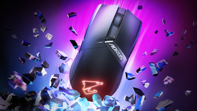 Gigabyte AORUS M6 - optyczna mysz dla entuzjastów i zawodowców, która odznacza się wsparciem dla NVIDIA Reflex [1]