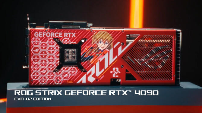 ASUS ROG Strix GeForce RTX 4090 EVA-02 - zaprezentowano kartę graficzną inspirowaną znaną serią anime [2]