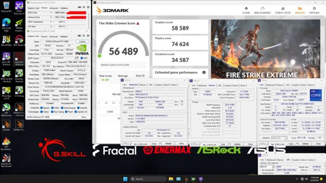 Karta graficzna ASUS ROG Matrix GeForce RTX 4090 z nowym rekordem świata w 3DMark Fire Strike Extreme [3]