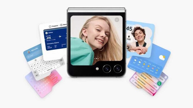 Samsung Galaxy Z Flip5 - premiera składanego smartfona o niewielkich gabarytach. Producent stawia na gustowną ewolucję [1]