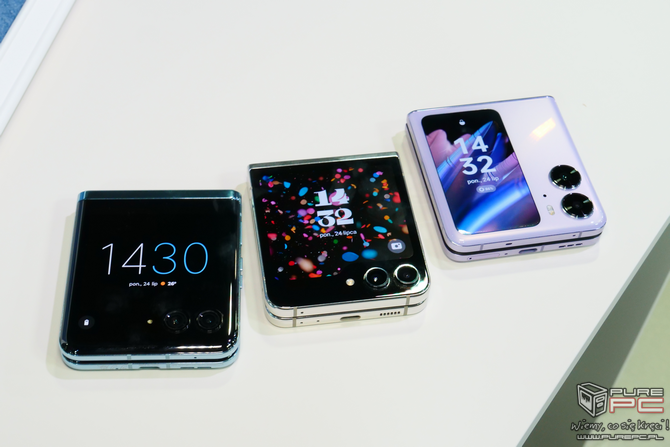 Samsung Galaxy Z Flip5 - premiera składanego smartfona o niewielkich gabarytach. Producent stawia na gustowną ewolucję [nc8]