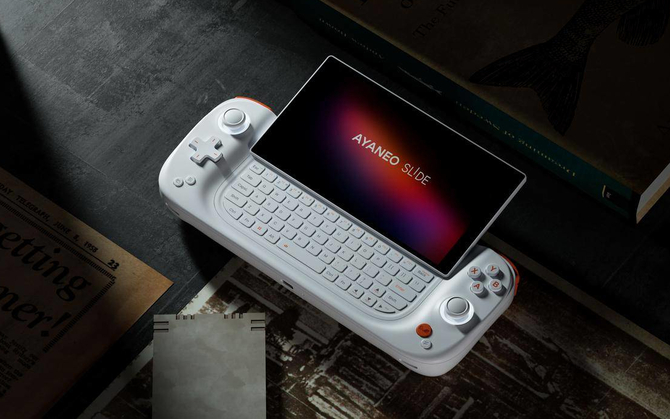 AYANEO SLIDE - gamingowy handheld z wysuwanym ekranem i fizyczną klawiaturą RGB. GPD WIN 4 (2023) ma solidnego rywala  [3]