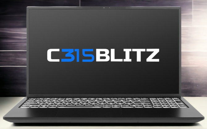 EUROCOM C315 Blitz - notebook, którego podzespoły wybierzesz przed zakupem. W ofercie m.in. Intel Core i7-1360P [1]