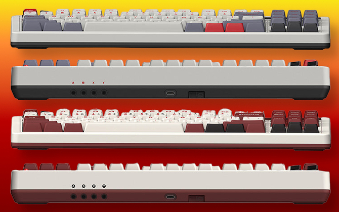 8BitDo Retro Mechanical Keyboard - mechaniczna klawiatura w formacie TKL, która przypadnie do gustu fanom retro konsol [10]