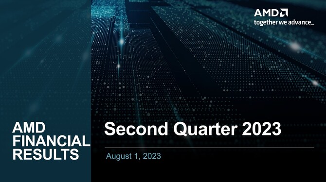 AMD opublikowało wyniki finansowe za drugi kwartał 2023 roku; firma mierzy się ze spadkiem zysków rok do roku [2]