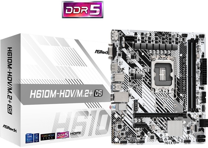 ASRock dodaje do swojej oferty budżetowe płyty główne z białym laminatem. Oto nowe modele z chipsetami B760, H610 i B550 [3]