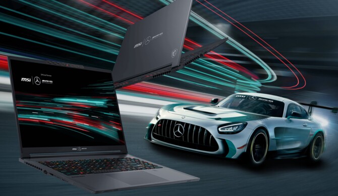MSI Stealth 16 Mercedes-AMG - laptop do gier i pracy... oraz dla fanów motoryzacyjnej marki Mercedes-AMG [1]