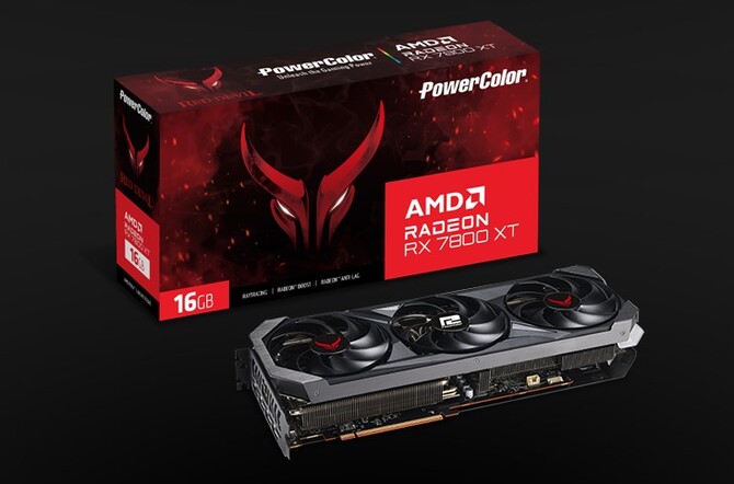AMD Radeon RX 7800 XT - PowerColor opublikował pełną specyfikację nadchodzącej karty graficznej RDNA 3 [2]