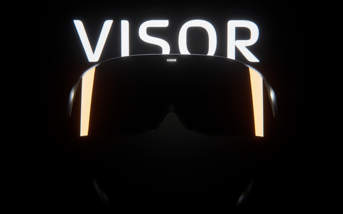 Visor - headset AR/VR, który ma się stać lepszą alternatywą dla Apple Vision Pro. Na pokładzie dwa ekrany Micro OLED 4K [1]