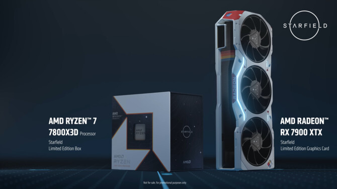 AMD Ryzen 7800X3D i Radeon RX 7900 XTX w specjalnej wersji z okazji premiery gry Starfield [3]
