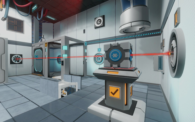 Escape Simulator - popularna gra logiczna doczeka się darmowego DLC, w którym ponownie odwiedzimy Aperture Science [5]